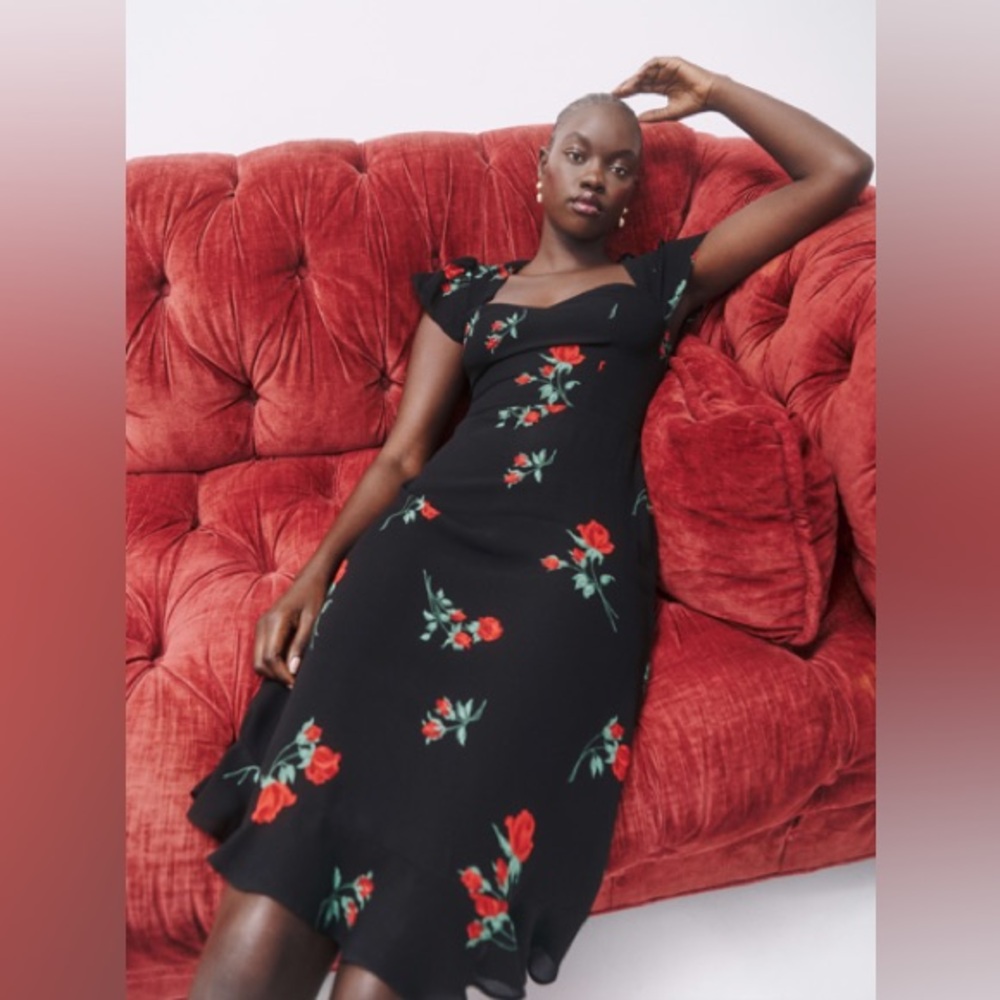 Reformation Rosi Dress in Rochelle